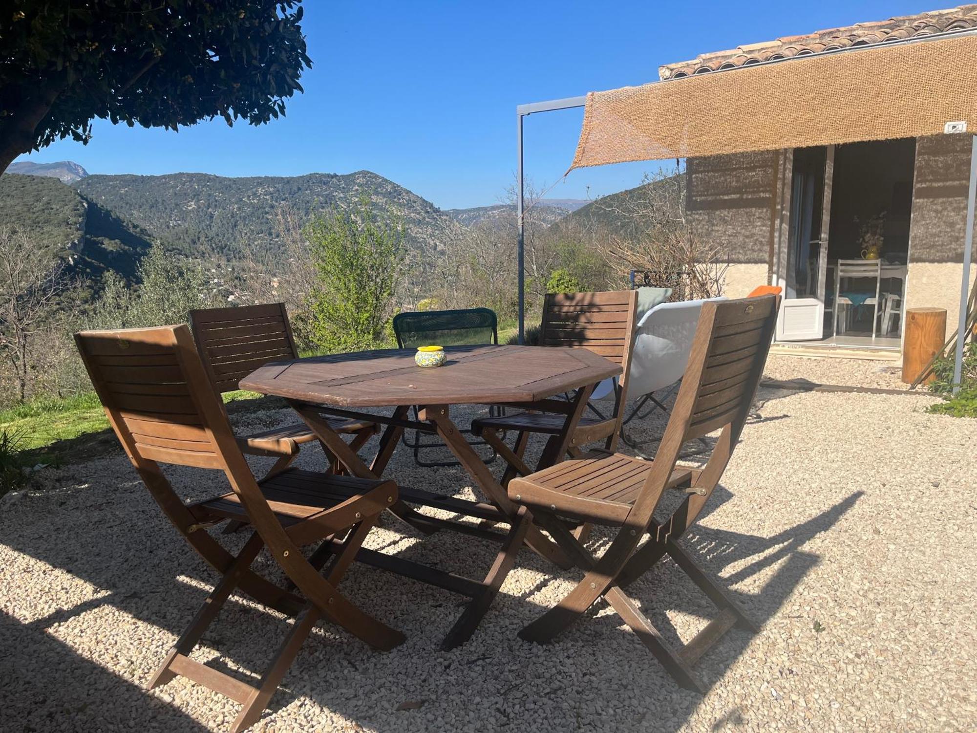 Cabanon Entoure De Montagnes Et D'Oliviers Villa Nyons Dış mekan fotoğraf